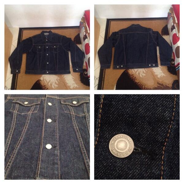 LEVIS BIG E DENIM JACKET SELVEDGE,UNIQLO DENIM JACKET,UNIQLO BULU ANGSA