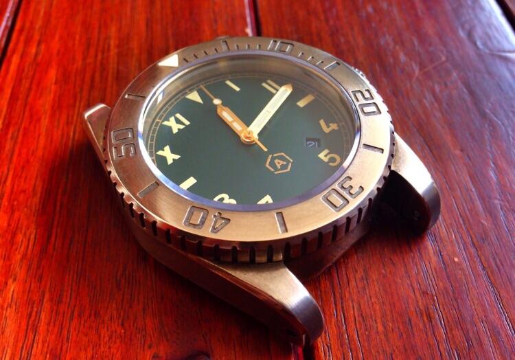 Ancon Sea Shadow California Dial Bronze + Tunx Strrap