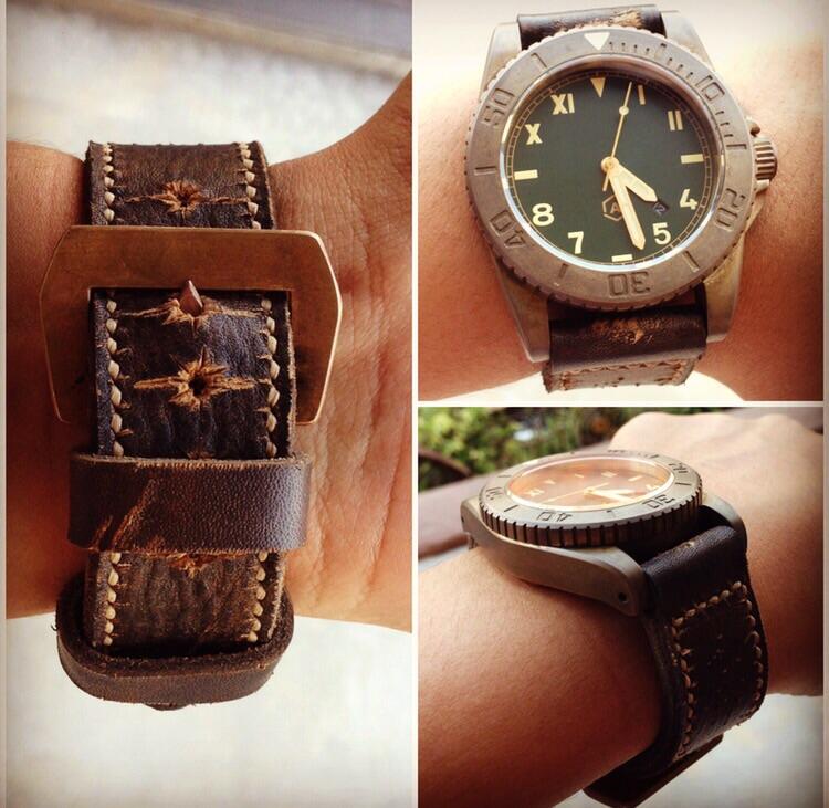 Ancon Sea Shadow California Dial Bronze + Tunx Strrap
