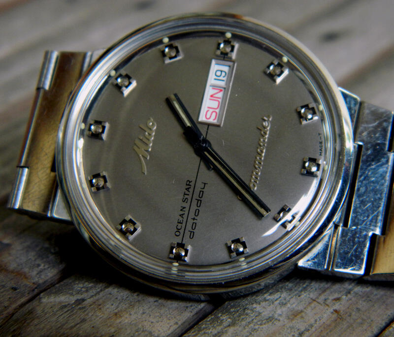 FS : MIDO COMMANDER DATE TO DAY " NEW MODEL " Hi-beat TERAWAT SANGAT BAIK
