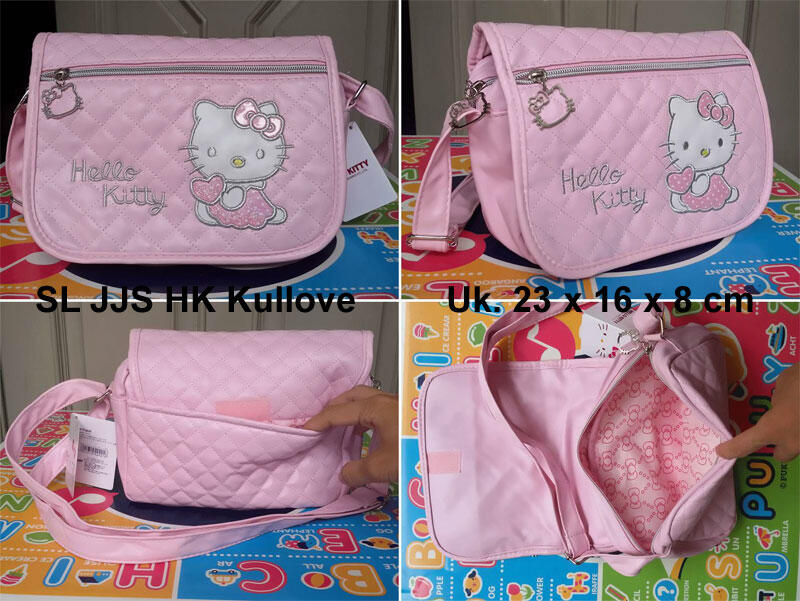 Terjual Tas  Slempang Hello Kitty untuk  anak  anak  jjs ke 