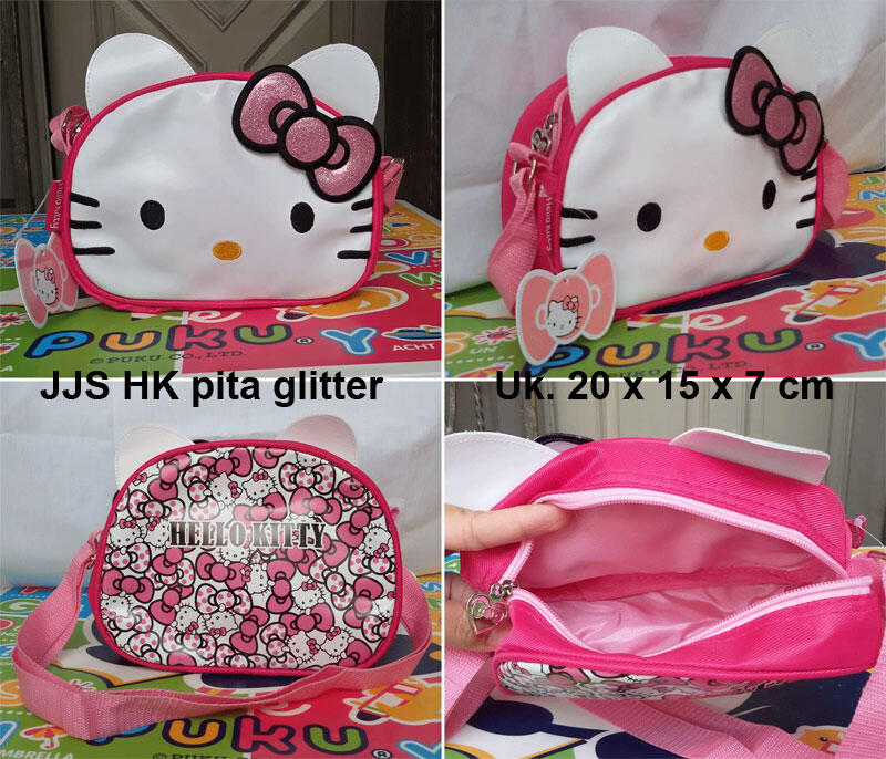 Terjual Tas  Slempang Hello Kitty untuk anak  anak  jjs ke 