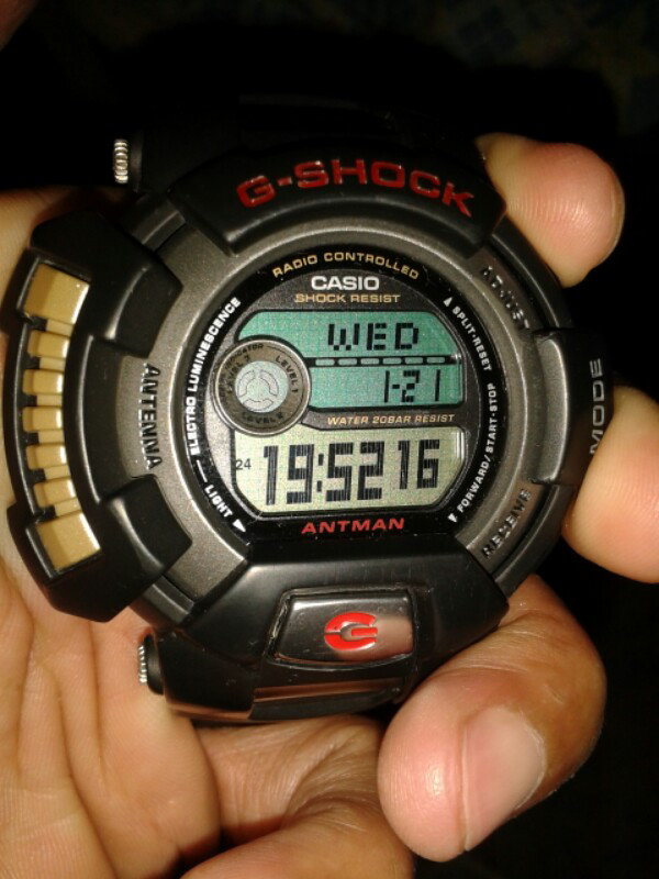 CASIO G-SHOCK GW-100 ANTMAN RARE