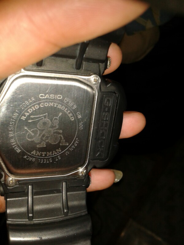 CASIO G-SHOCK GW-100 ANTMAN RARE