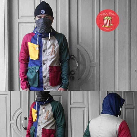 JACKET MOUNTAIN PARKA CASUAL , ZIPHOODIE ZOO YORK