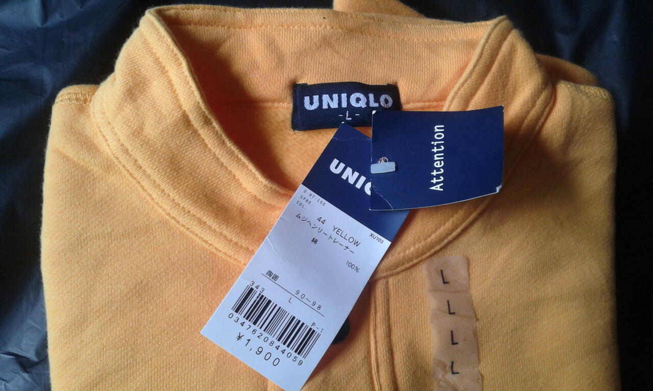 Button sweater uniqlo