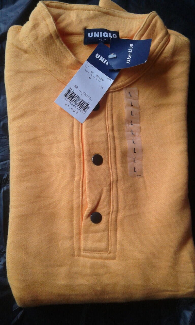Button sweater uniqlo