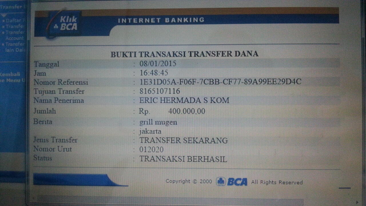 Surat Terbuka untuk ERIC HERMADA S.KOM-SEMARANG