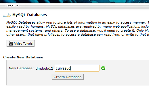 Tips Membuat Database di Account Hosting