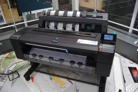 plotter hp designjet T1500 series