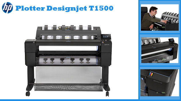 plotter hp designjet T1500 series