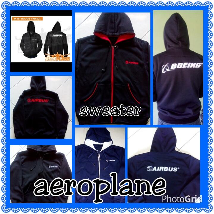 Kaos AIRCREW & PILOT,,jaket,Sweater Aeroplane