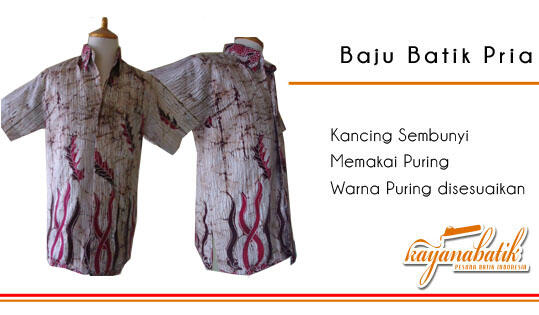 Baju Batik Tulis Pria