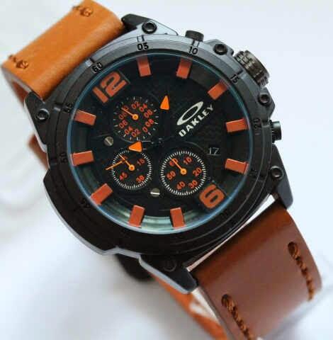 OAKLEY Chronograph model Expedition 6622 Leather