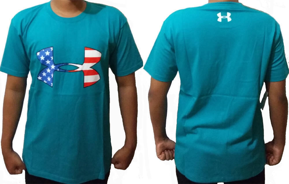 KAOS T-SHIRT BRANDED BAHAN KATUN / COTTON, ADIDAS, NIKE, PUMA, UNDERARMOUR, DLL