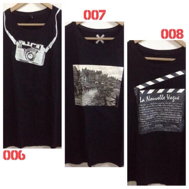 TSHIRT : SIXPAX, BSX, NANONINE, GIORDANO, THUMPS UP Rp 35.000 - Rp 50.000