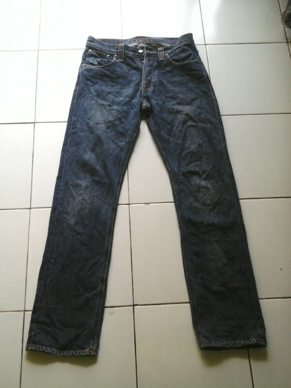 Nudie Jeans Original AVERAGE JOE (RICH BLACK EMBO) 30/32