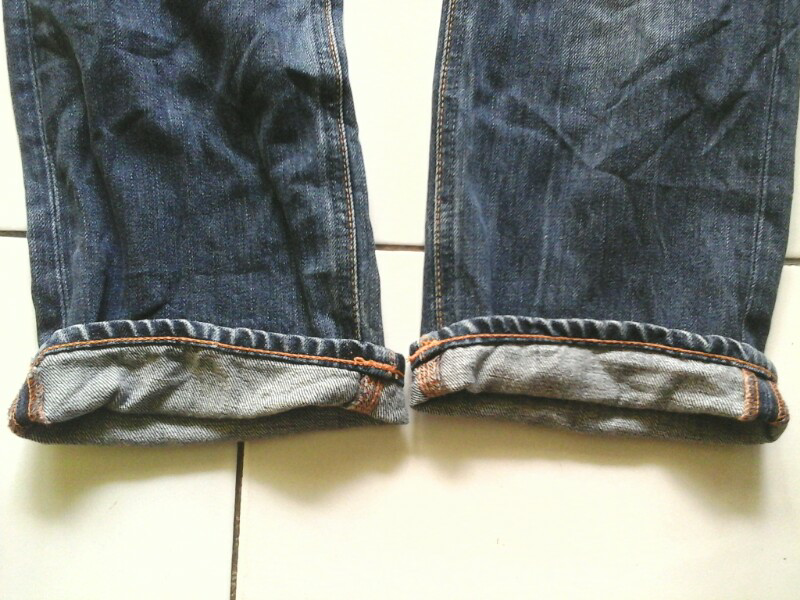 Nudie Jeans Original AVERAGE JOE (RICH BLACK EMBO) 30/32