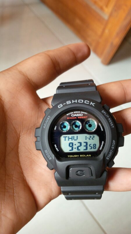 BU Jam tangan Casio G-shock G6900-1DR Tough Solar Original Murah Surabaya