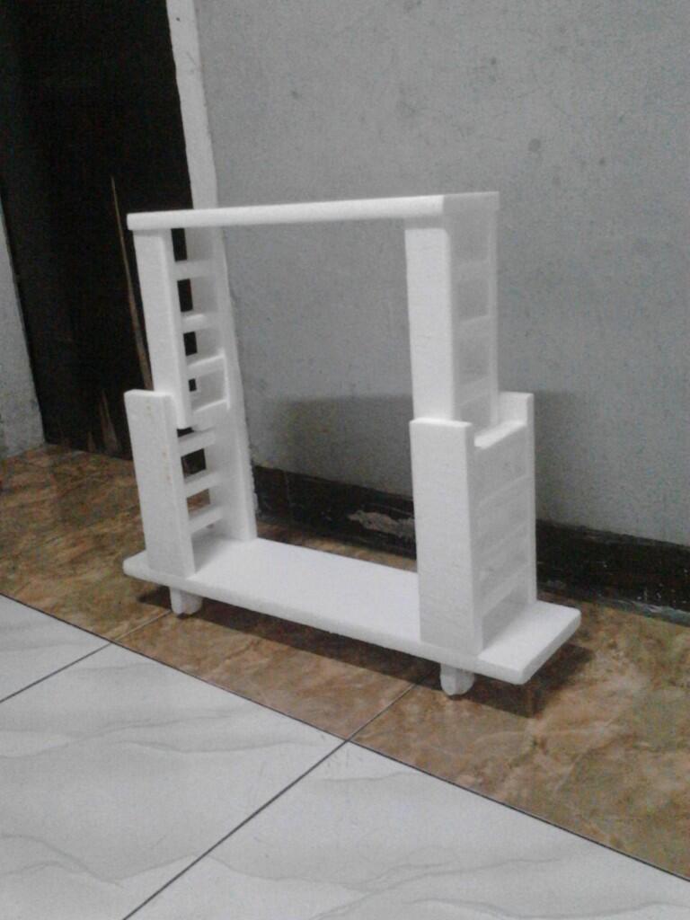 Terjual DEKORASI STYROFOAM PATUNG STYROFOAM MAKET 