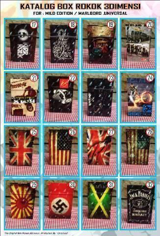 box rokok 3D