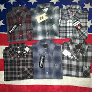 flannel dc/ripcurl/quicksilver/volcom