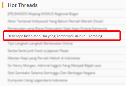 Beberapa Kisah Manusia yang Terdampar di Pulau Terasing &#91;TRUESTORY&#93;