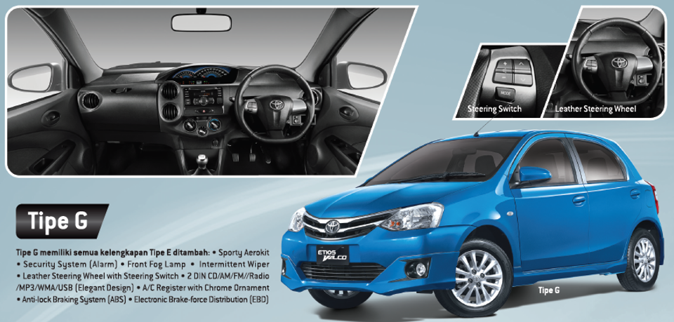 Model terbaru dari Etios Valco akhirnya diluncurkan Gan! Kenali featurenya di sini