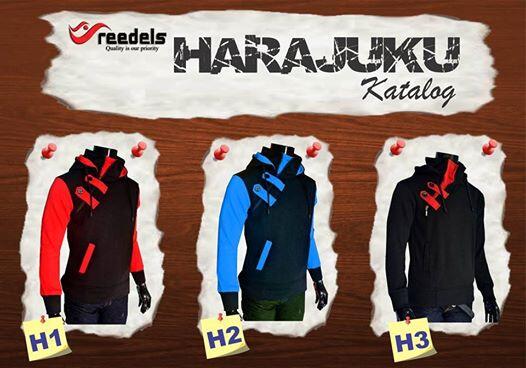 jaket korea harajuku model naruto terbaru