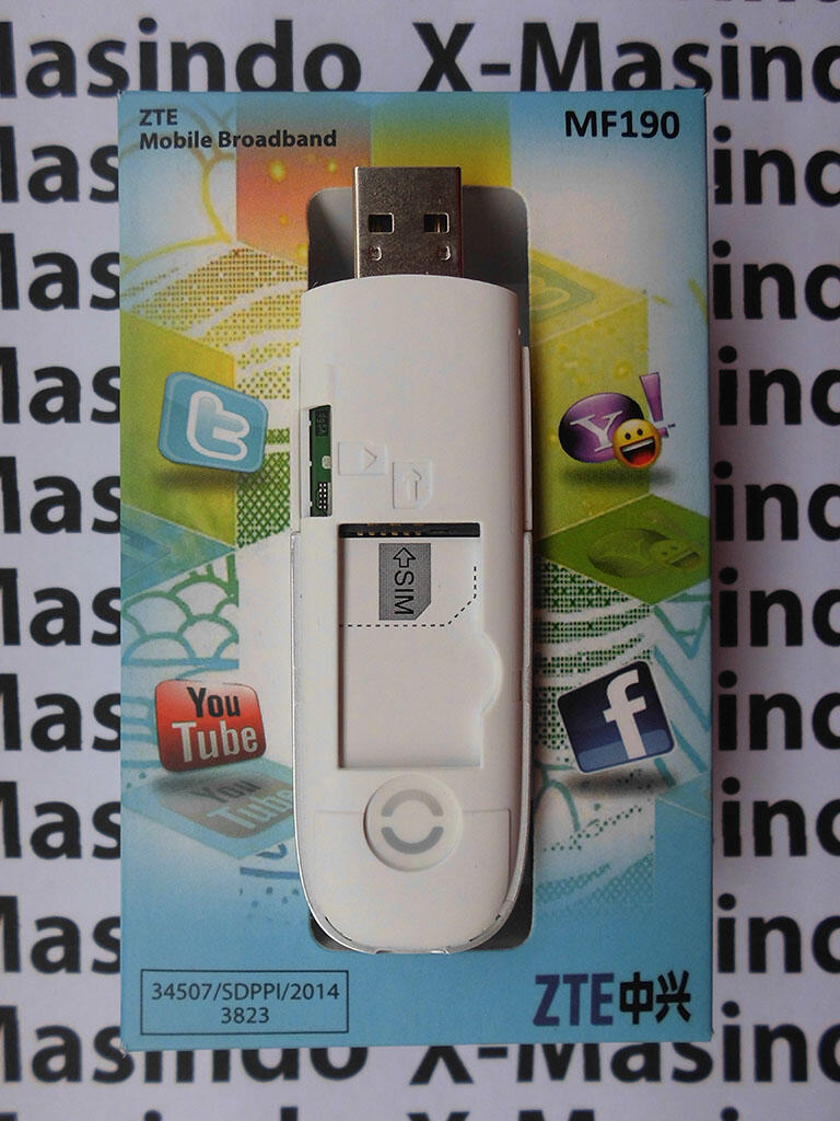 Modem ZTE MF190 7.2 Mbps Modem GSM Unlocked