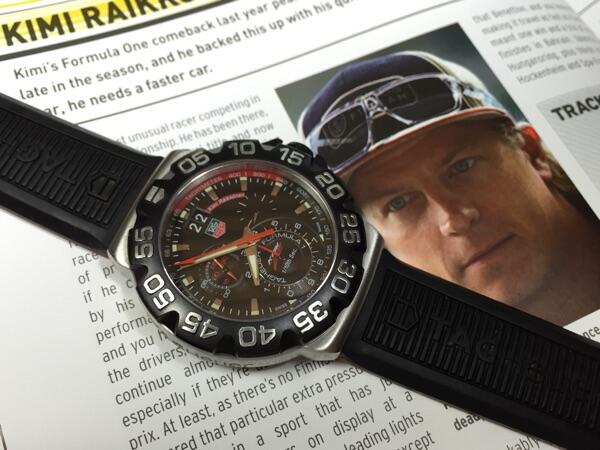 ORIGINAL TAG HEUER F1 CHRONOGRAPH "KIMI RAIKONNEN" 44MM LIMITED EDITION
