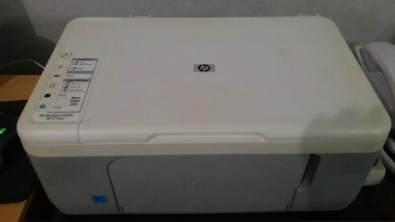Printer HP deskjet f2276 all in one scanner copier murah jual cepat