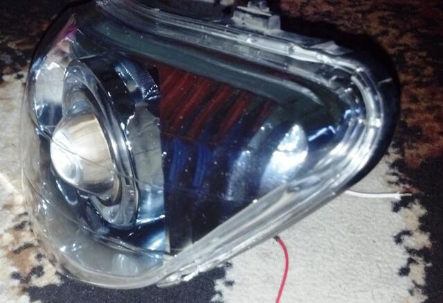 Terjual lampu kepala / head lamp mio sporty modif porjie 