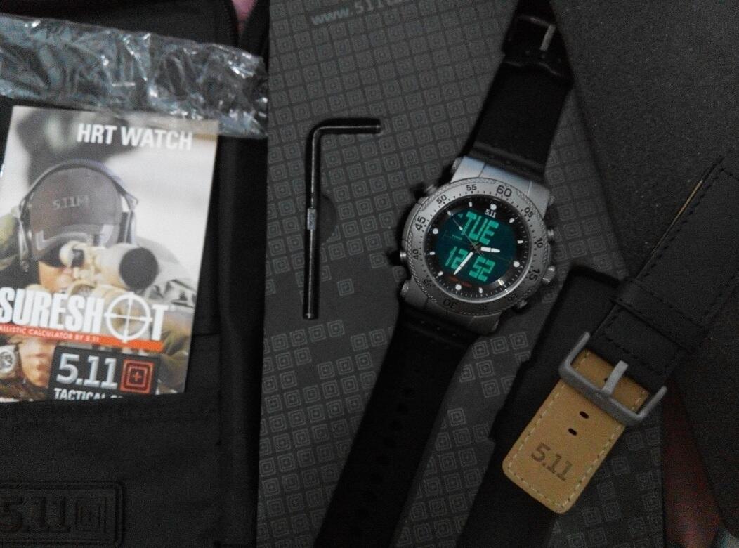 Jam Tangan ORIGINAL 511 Tactical Series HRT Titanium Watch.. NEGO AMPE DEAL