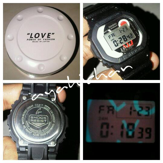 CASIO G-SHOCK DW-5600LP LOVE POWER