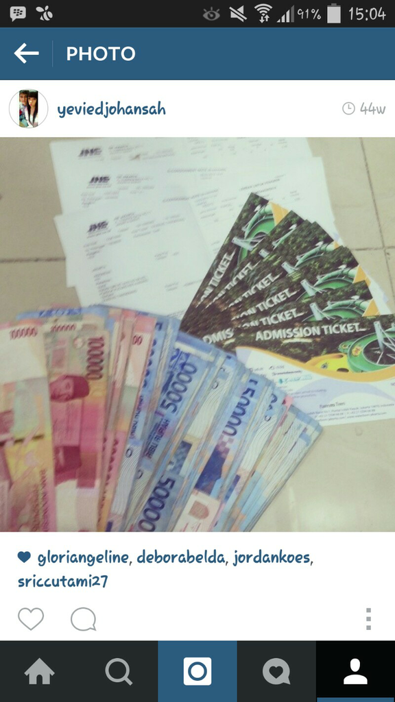 tiket renang