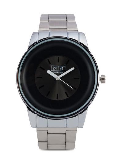JUAL JAM TANGAN PRIA METAL STRAP 24:01