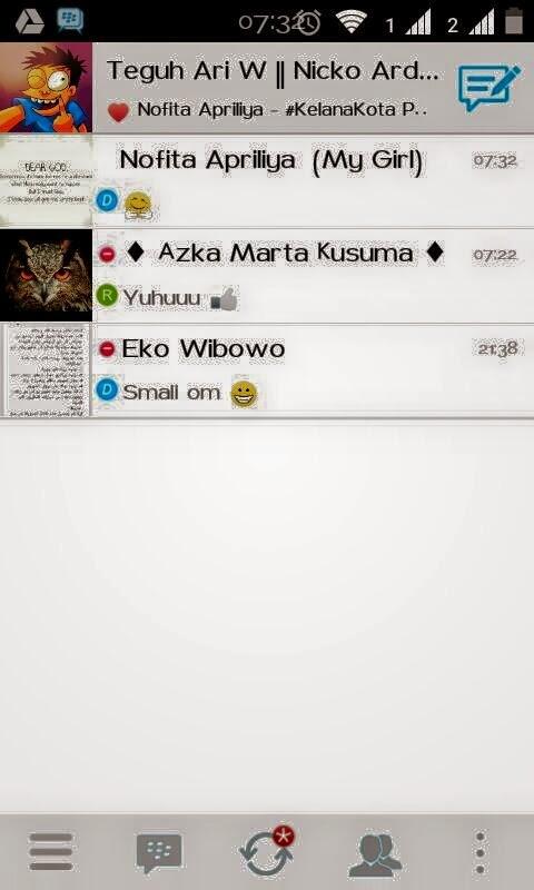 i-BBM, BBM Android Like BBM iPhone "Simple BBM Solution"