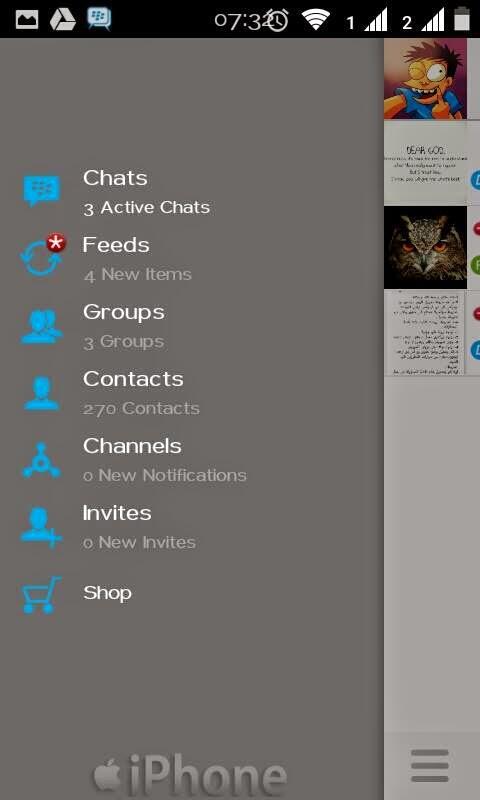 i-BBM, BBM Android Like BBM iPhone "Simple BBM Solution"