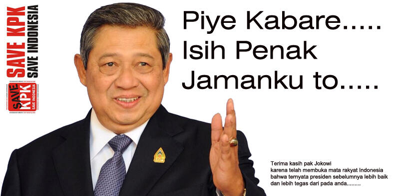 Terima kasih pak Presiden Jokowi (SAVE KPK)