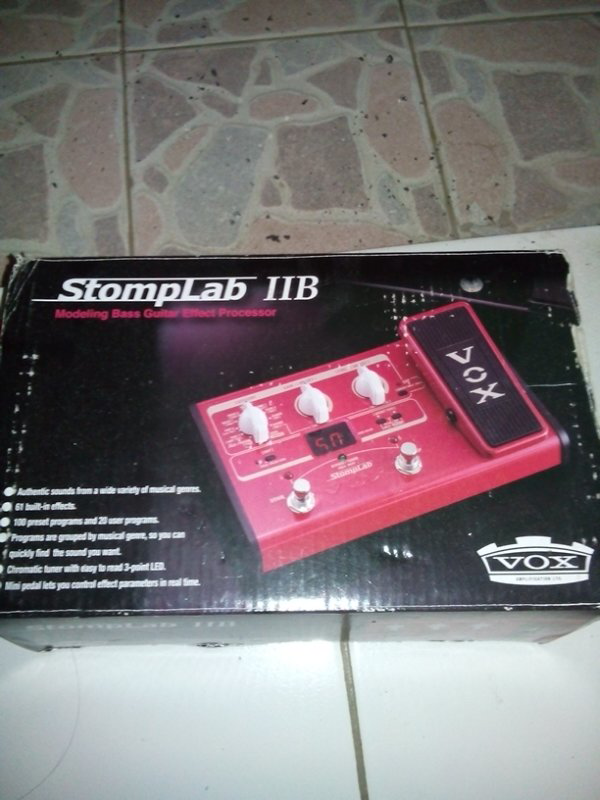 vox stomplab II B bass effect murah gan!!