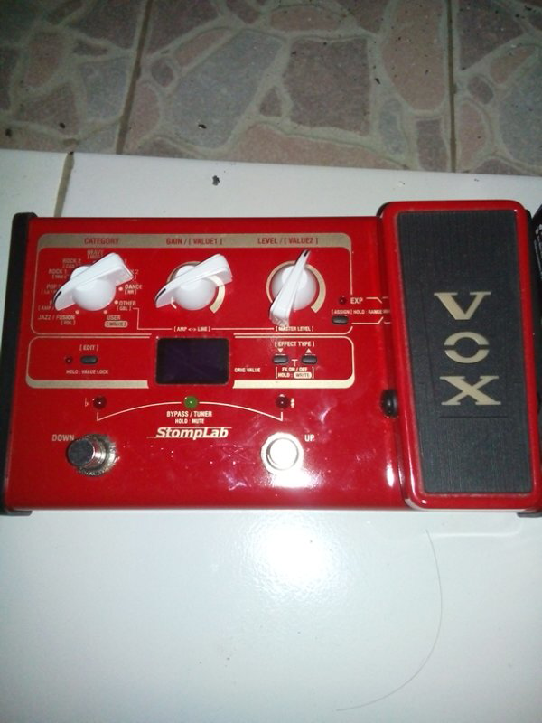 vox stomplab II B bass effect murah gan!!