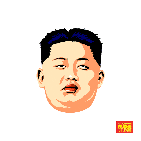 Rupa Kim Jong Un Dalam Sebuah Seni 'Pop Culture' Yang Gokil Bangeettt...