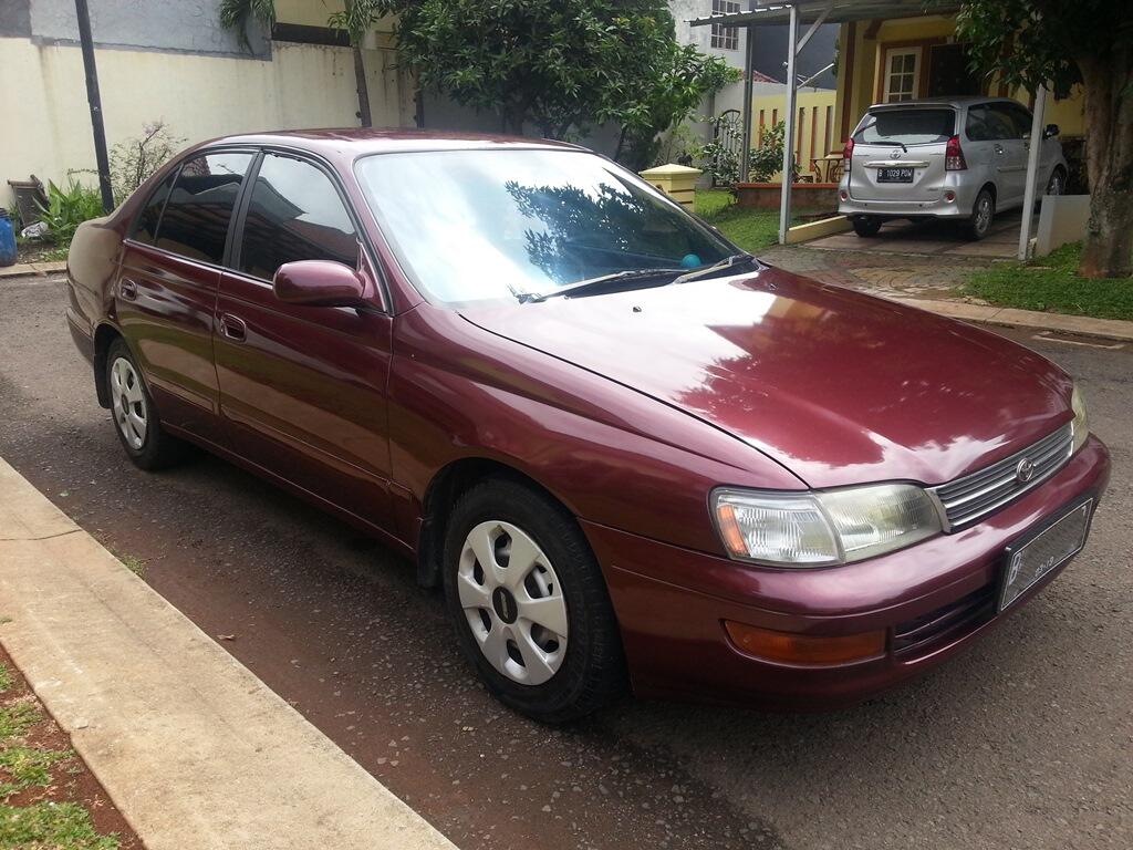 Terjual Toyota Corona Absolute AT th 1993 warna Merah  