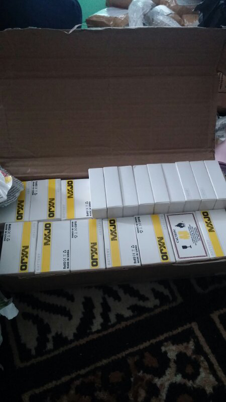 JUAL MURAH BATERAI 18650 MXJO YELLOW 3000 MAH 20A FREE CONDOM ORIGINAL BATRE MOD VAPE