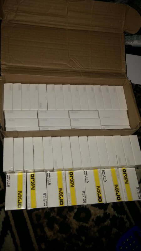 JUAL MURAH BATERAI 18650 MXJO YELLOW 3000 MAH 20A FREE CONDOM ORIGINAL BATRE MOD VAPE