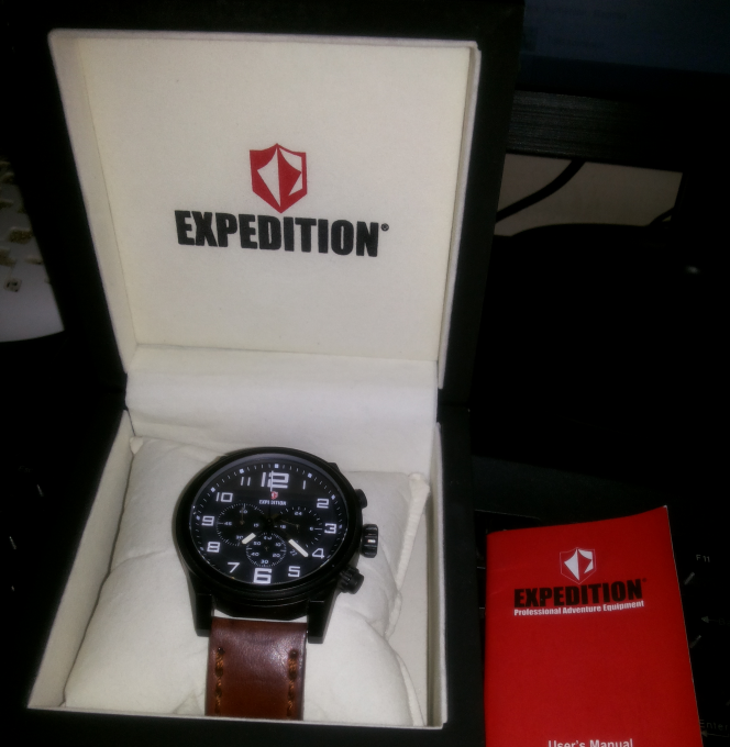 Jam Tangan Expedition E6401M Black