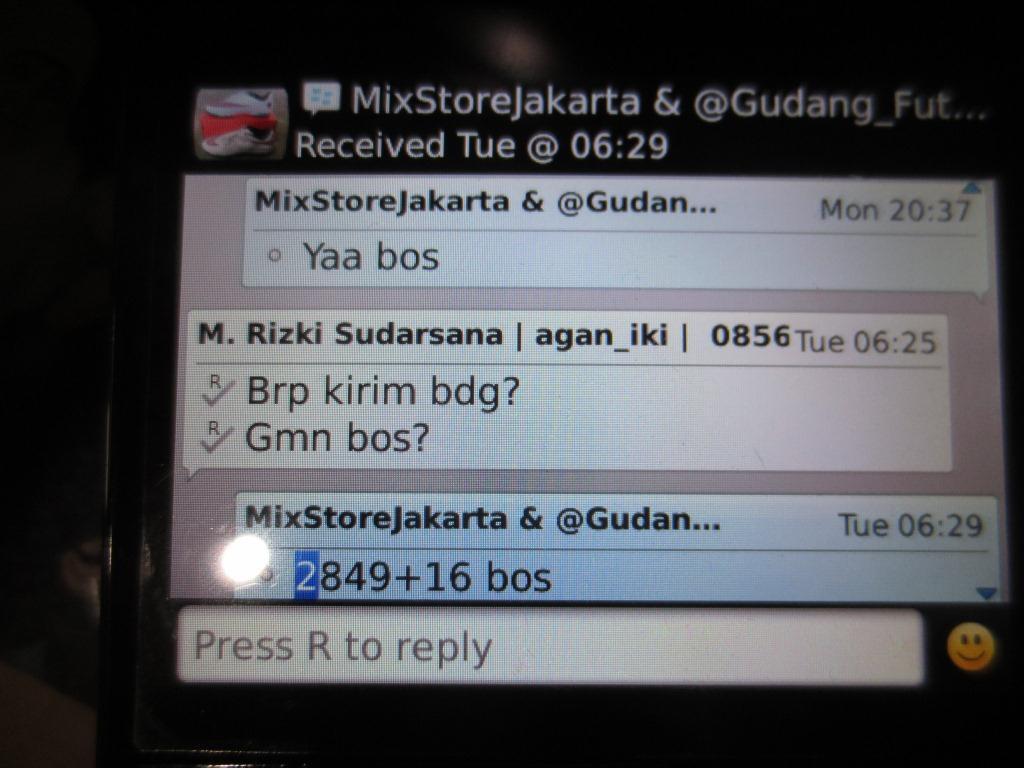 Surat Terbuka untuk ID mixstorejkt a.k.a Rafika Sani
