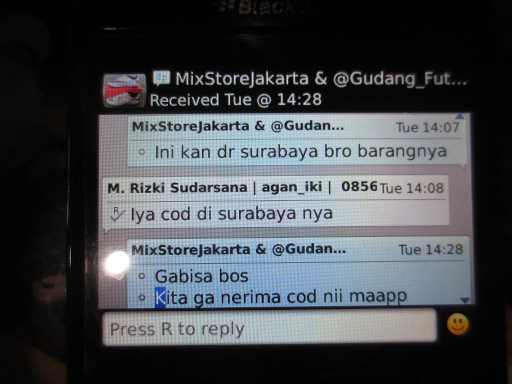 Surat Terbuka untuk ID mixstorejkt a.k.a Rafika Sani