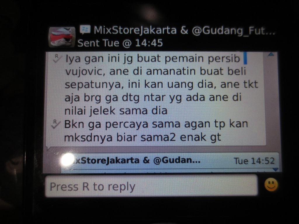 Surat Terbuka untuk ID mixstorejkt a.k.a Rafika Sani